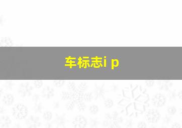 车标志i p